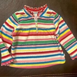 4/$20❄️ 🌈❤️Place Multicolour Rainbow Striped Kids Sweater🌈 2T 🌈